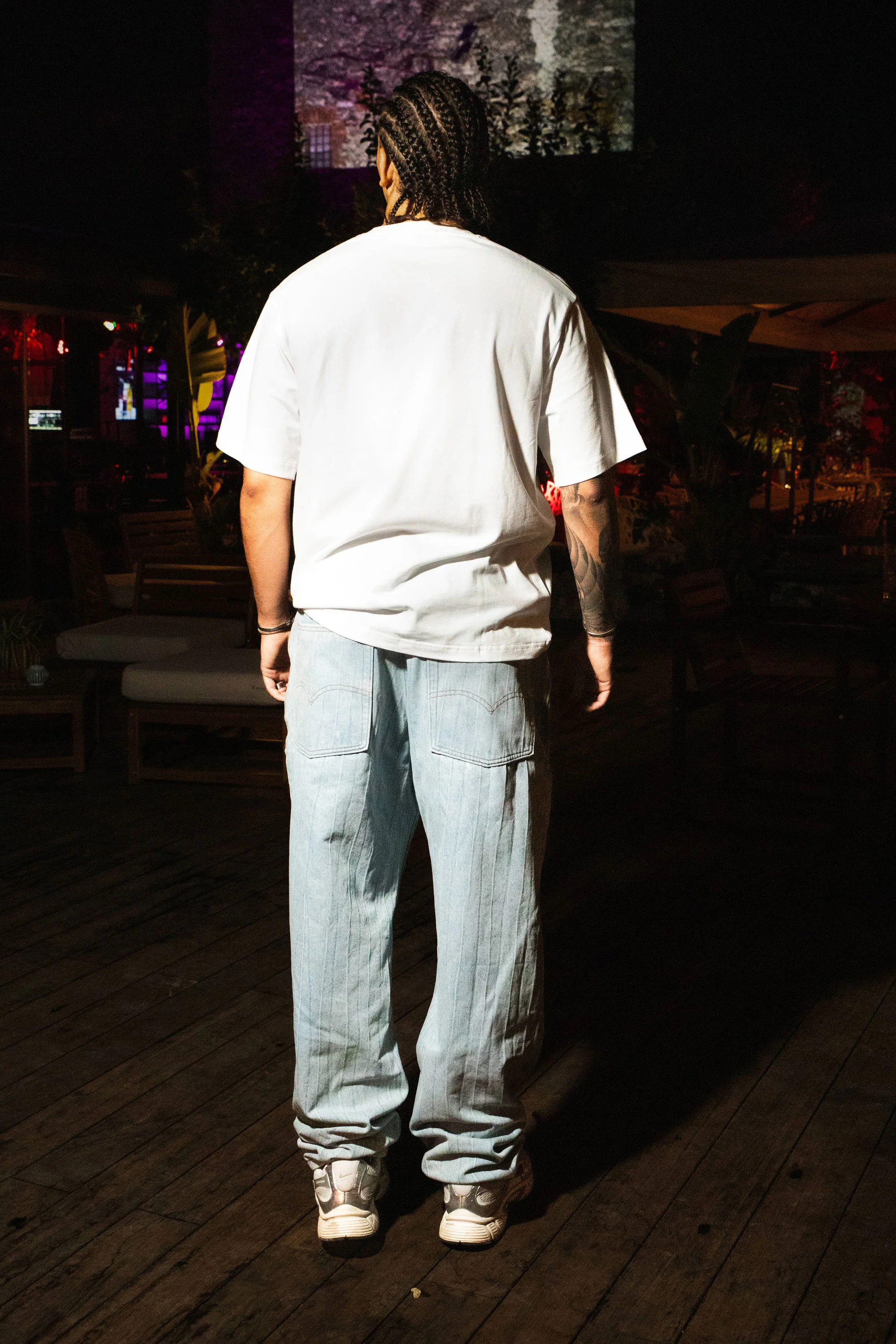 T-Shirt "TAVERNELLExBASEDODICI" Tomorrow White - Image 7