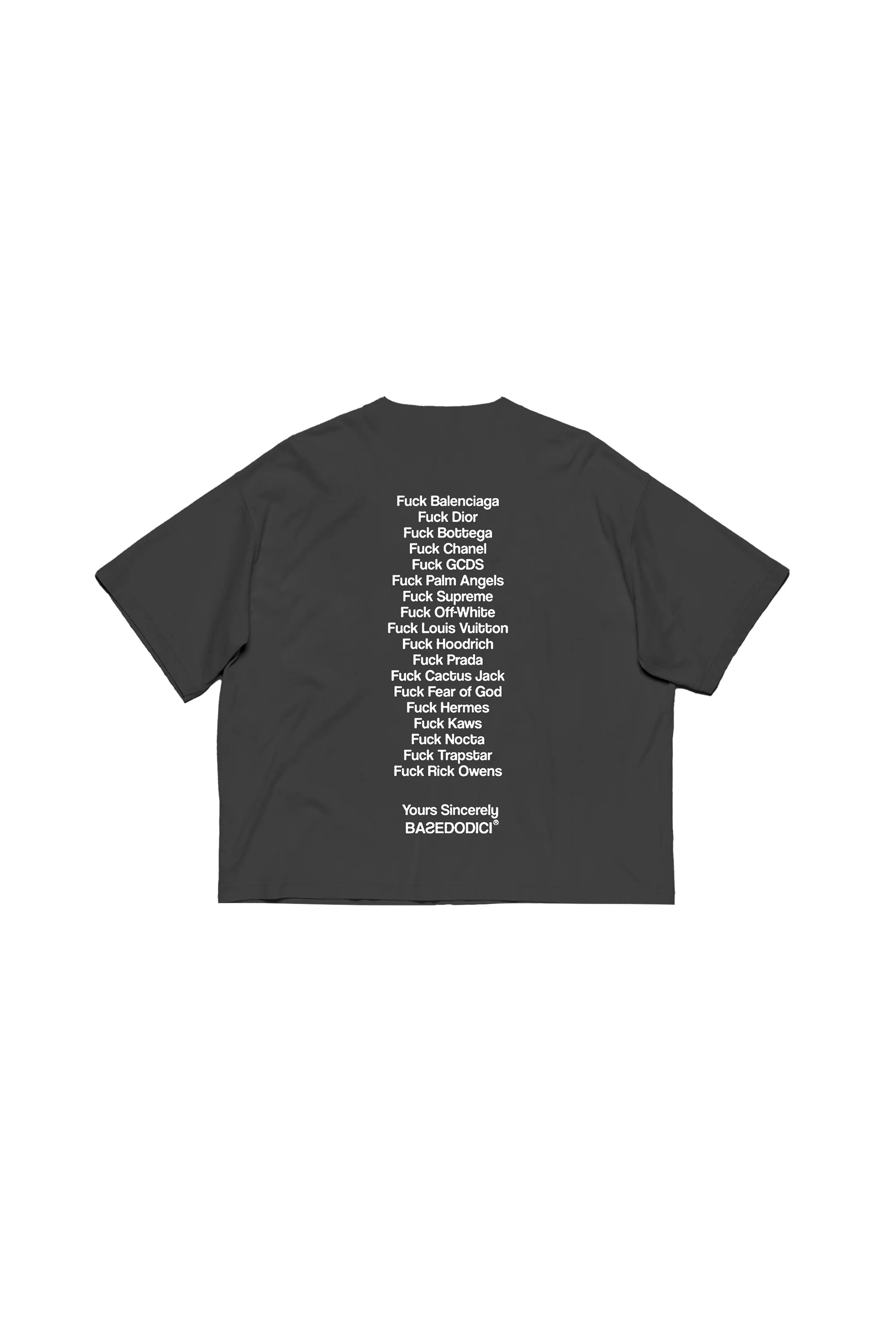 T-Shirt “THEICON” FCK Black