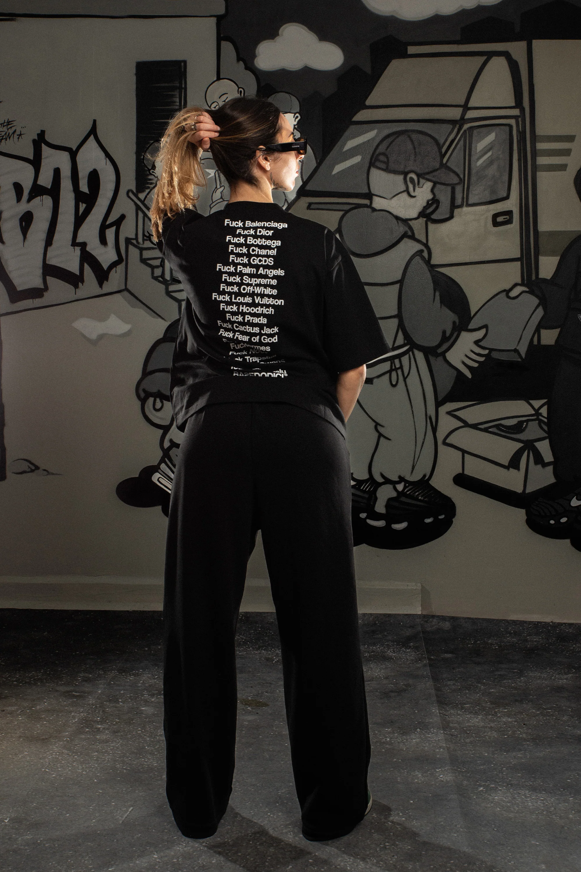 T-Shirt “THEICON” FCK Black - Image 2