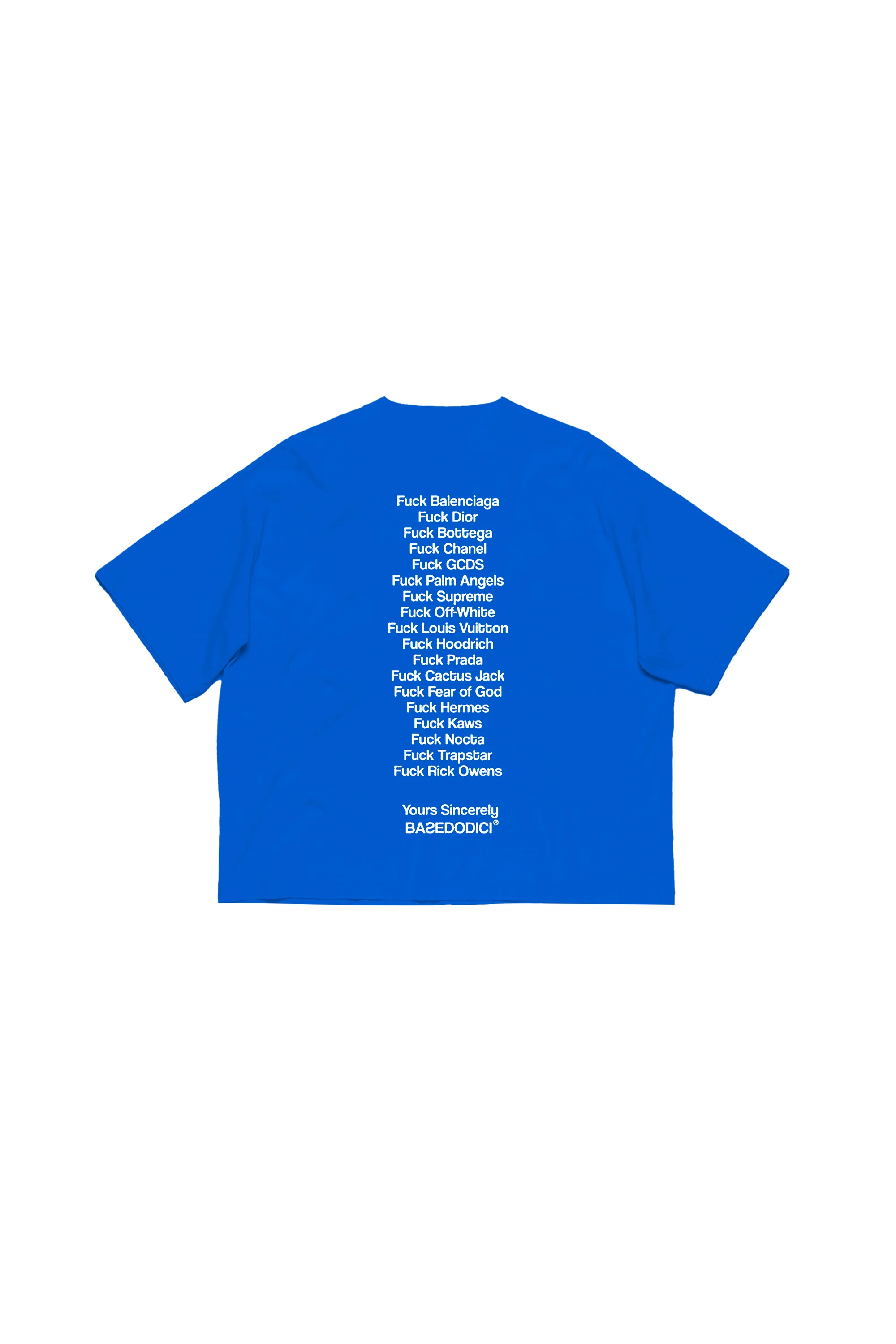 T-Shirt “THEICON” FCK Blue