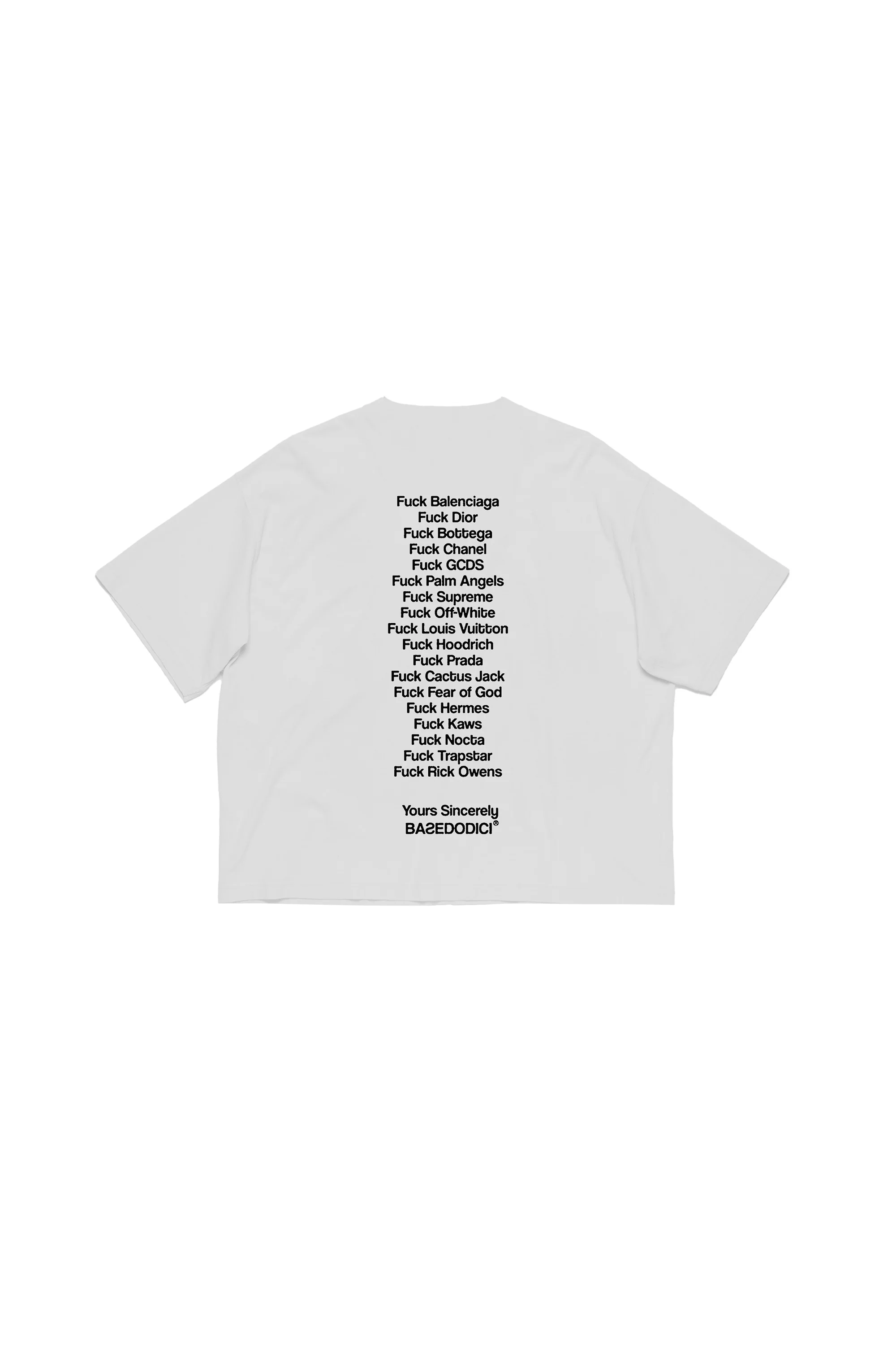 T-Shirt “THEICON” FCK White