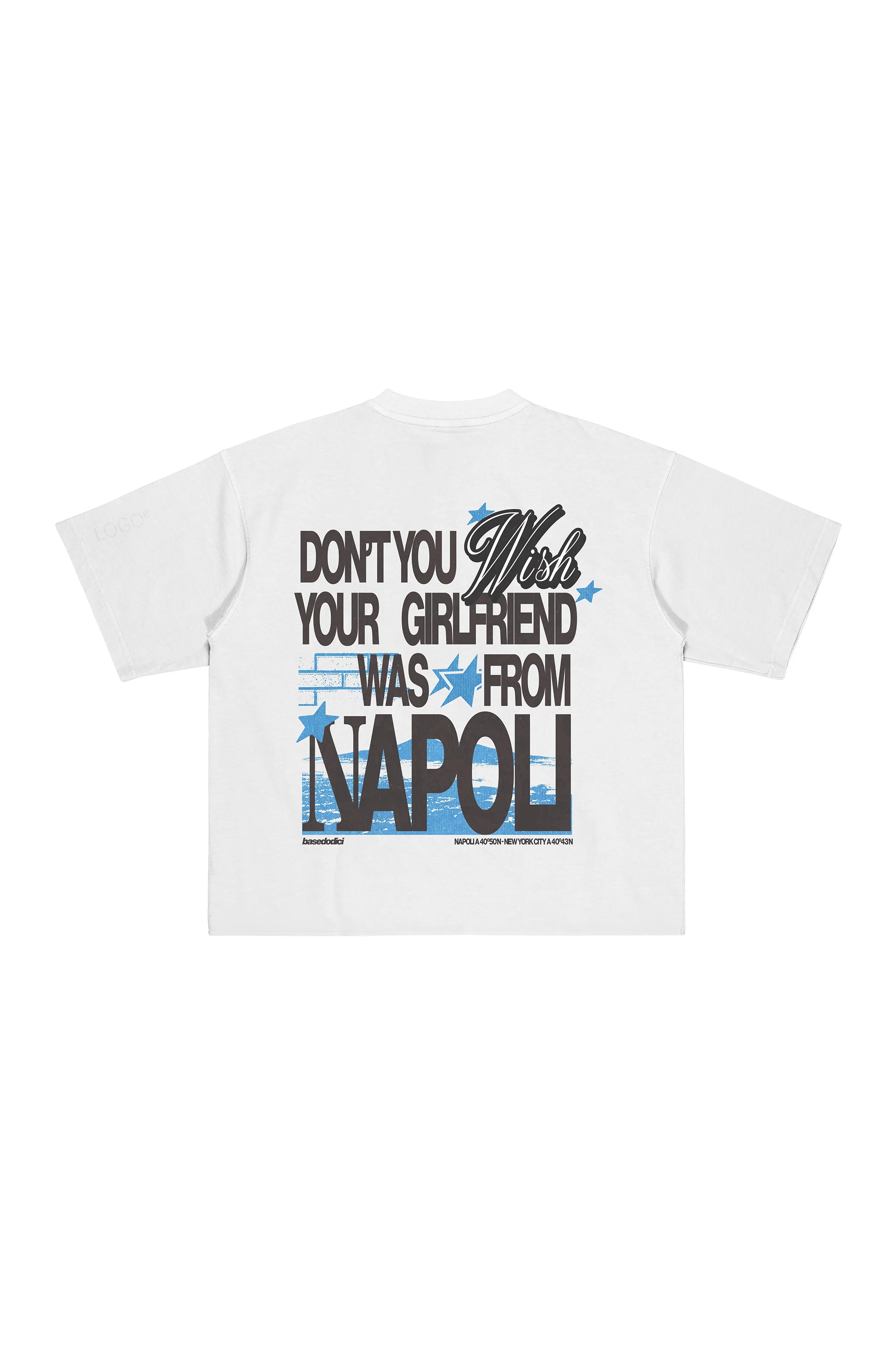 T-Shirt “WISHYOUR” Girlfriend White