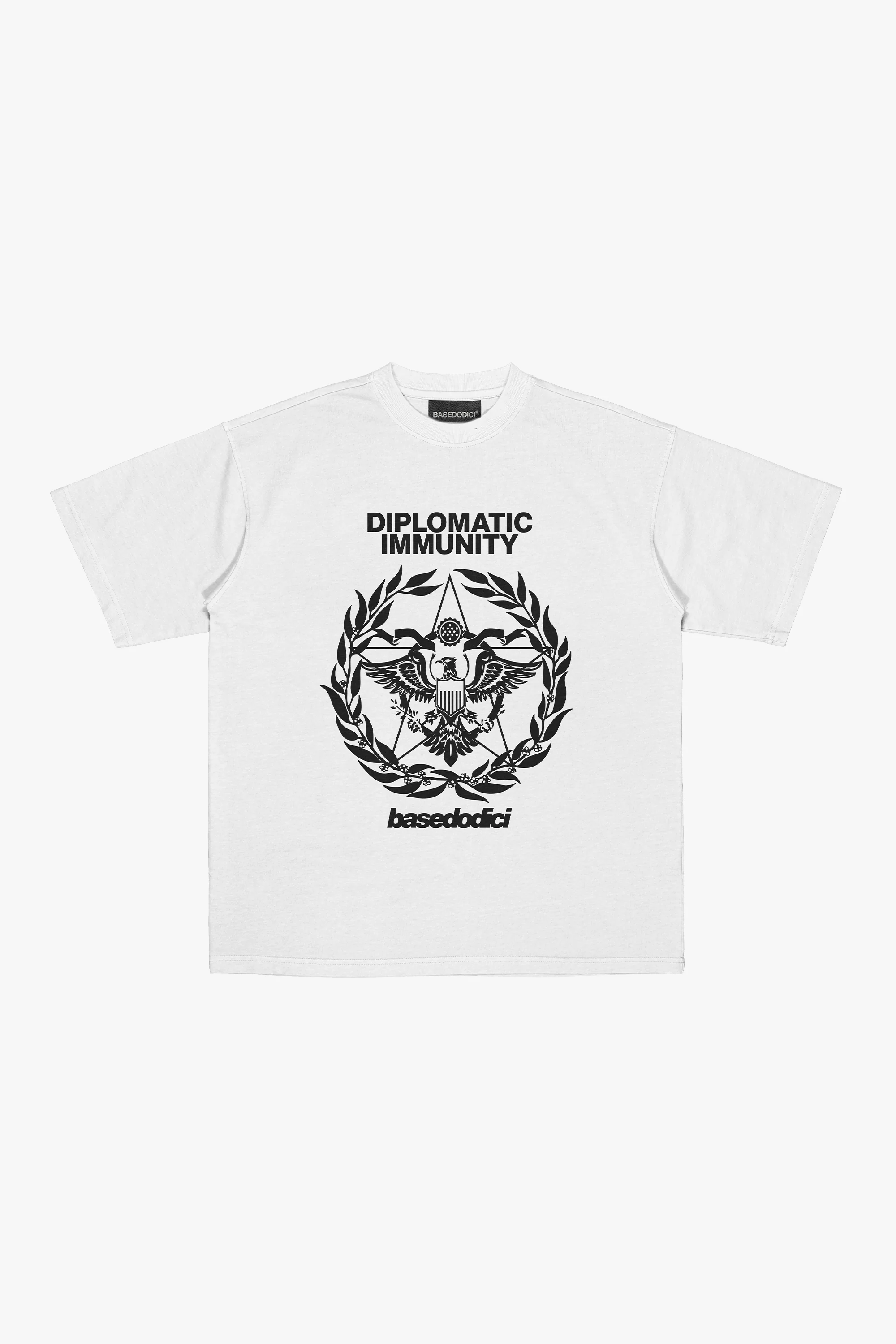 T-Shirt "WORLD TOUR" Diplomatic Immunity White