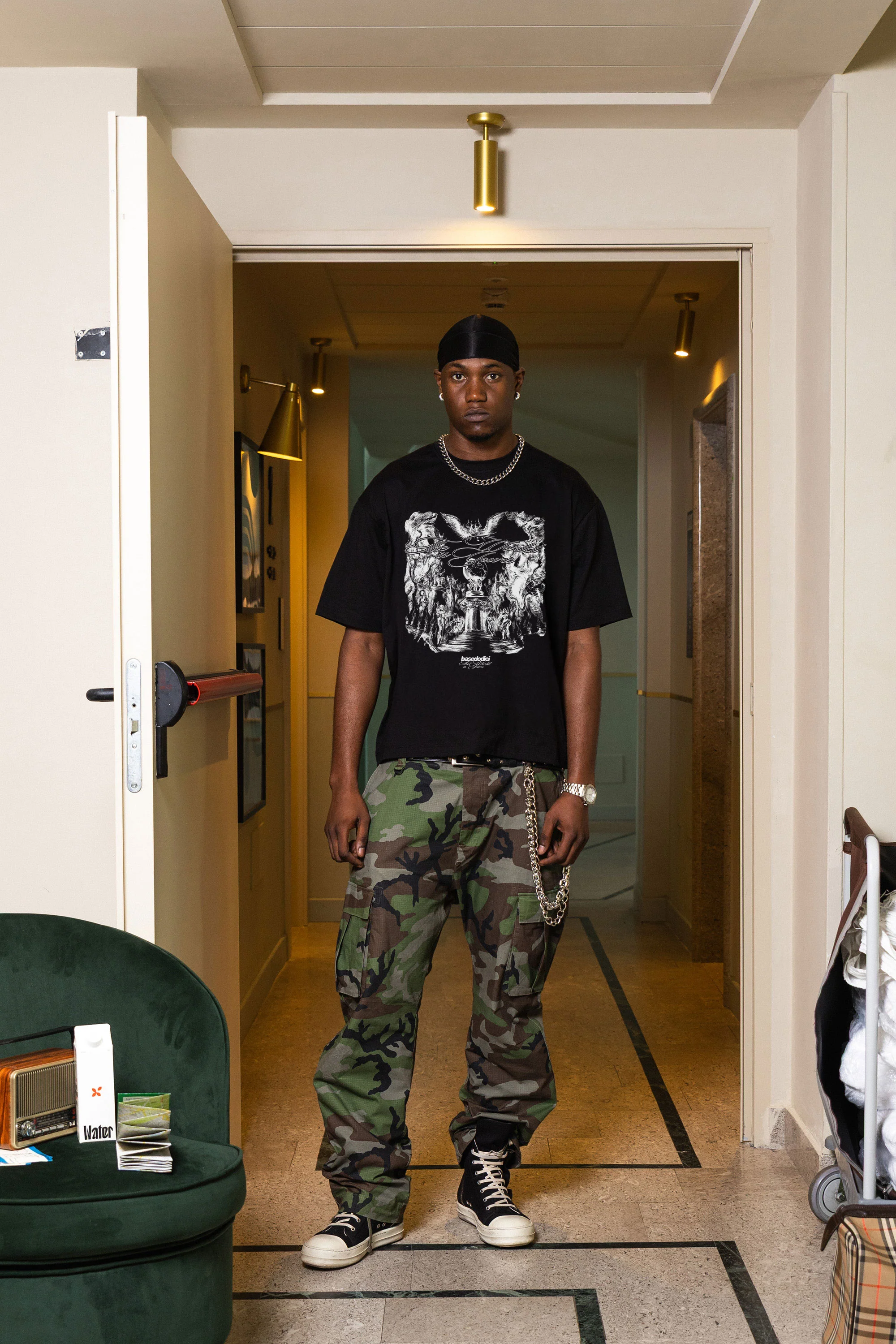 T-Shirt "WORLD TOUR" Scarface Black - Image 3