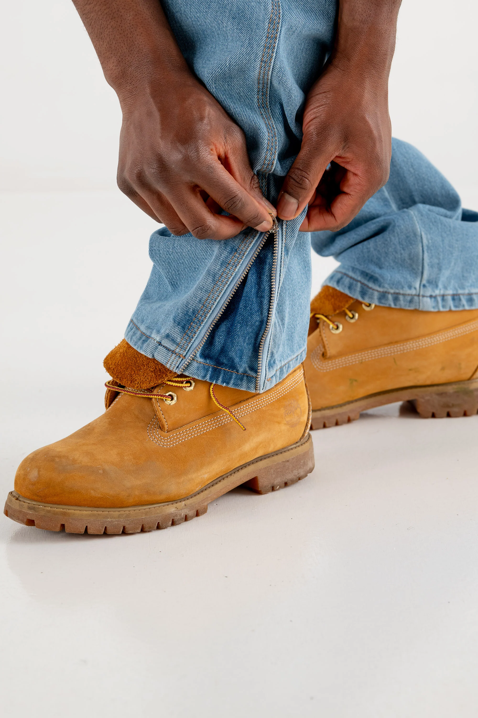 Work Denim Pants “RESORT” Light Blue - Image 20