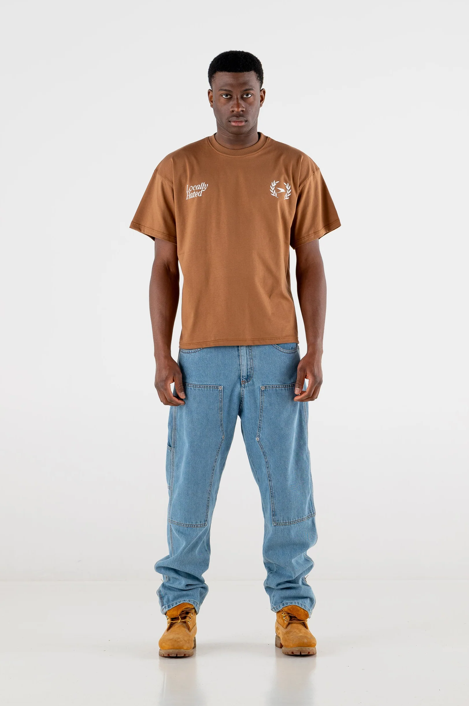 Work Denim Pants “RESORT” Light Blue - Image 3