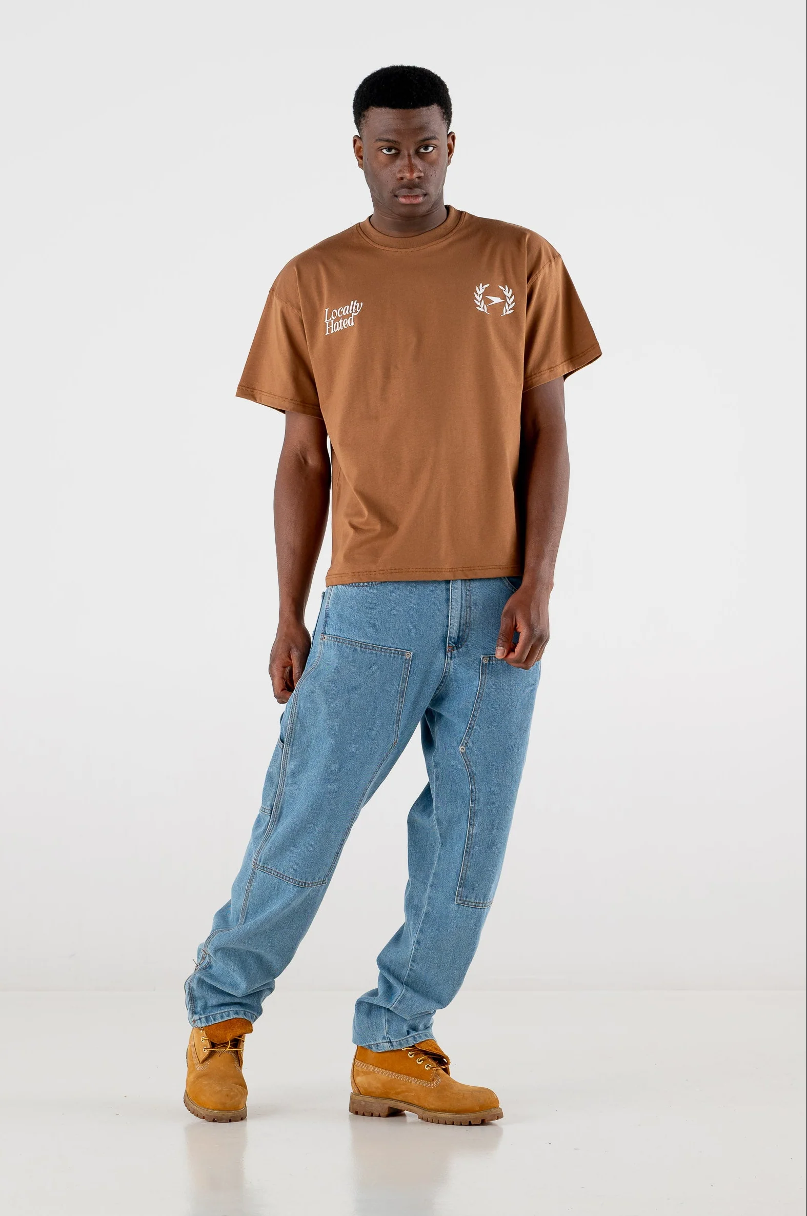 Work Denim Pants “RESORT” Light Blue - Image 4