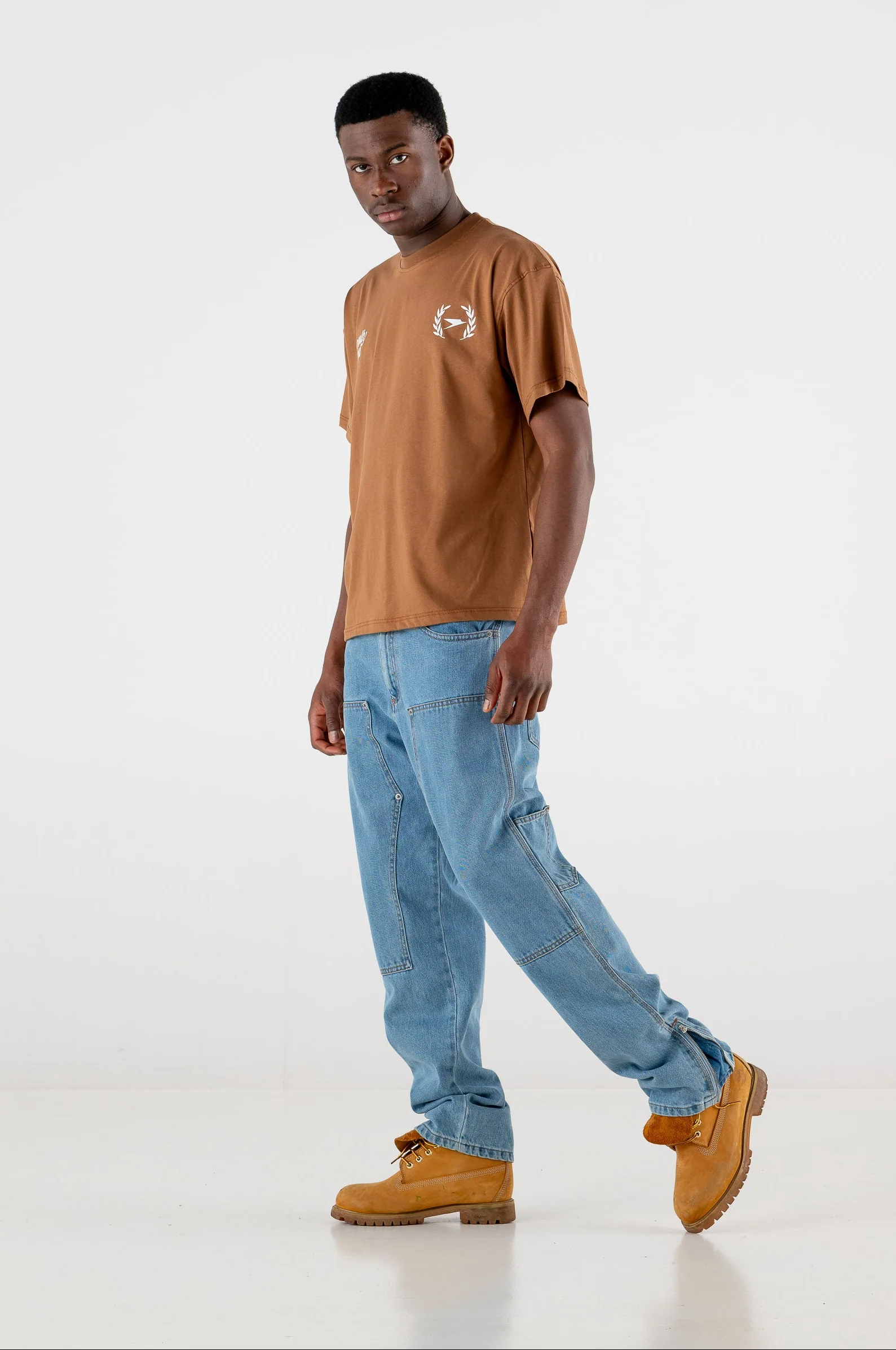 Work Denim Pants “RESORT” Light Blue - Image 5