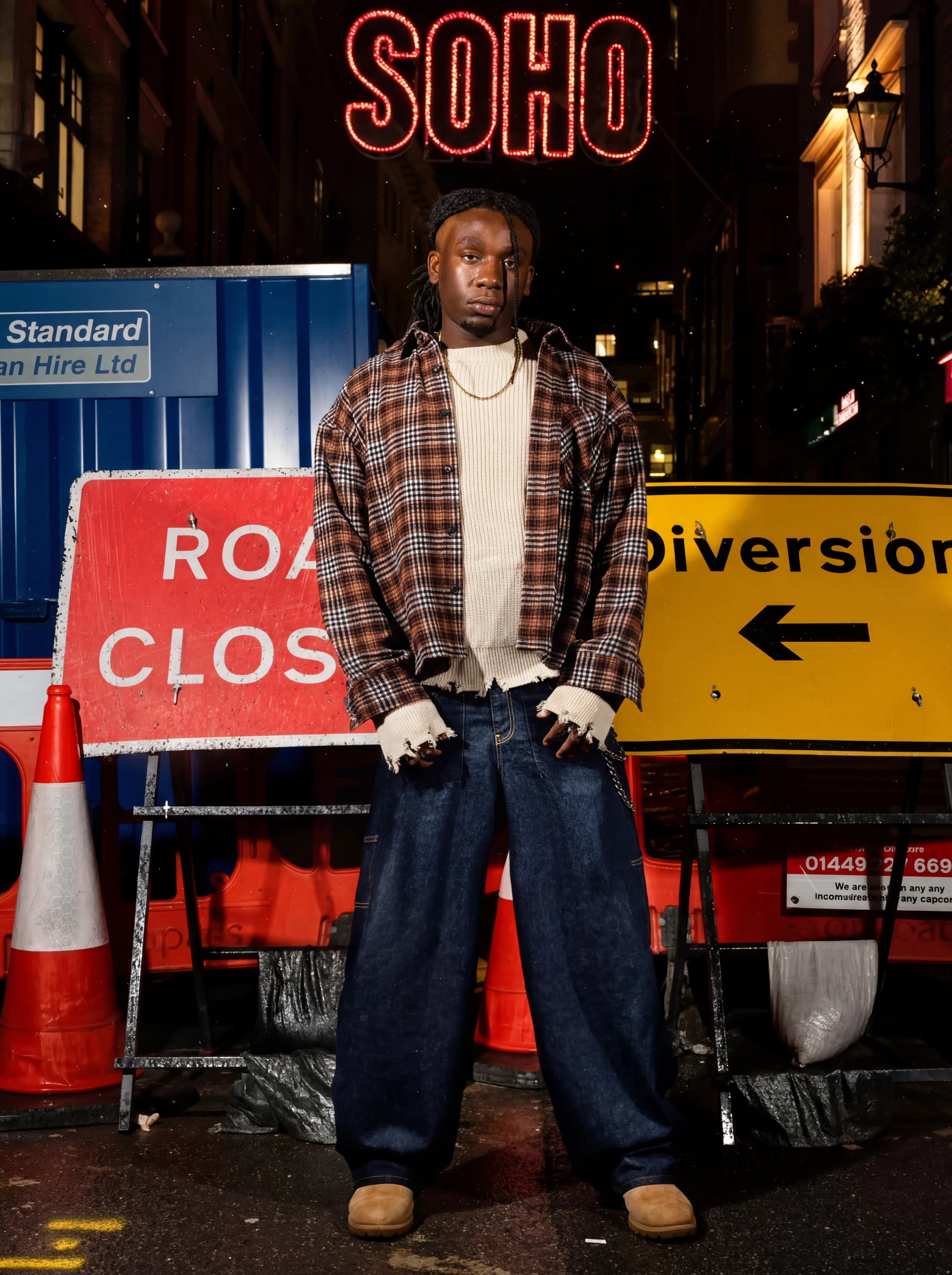 Work Denim "RUDEBOY LDN" Blue Raw - Image 8
