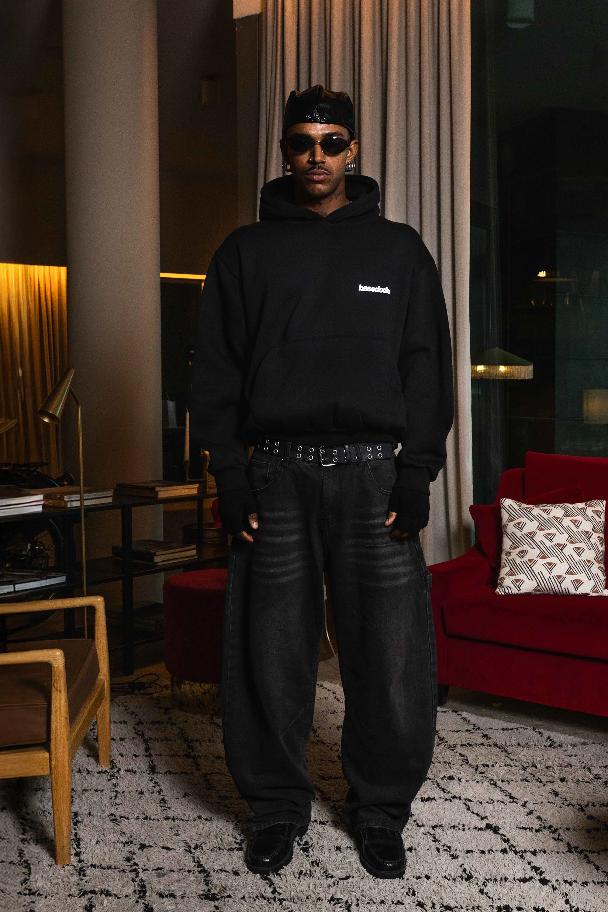 Work Denim "WORLD TOUR" Diplomatic Black Raw - Image 6