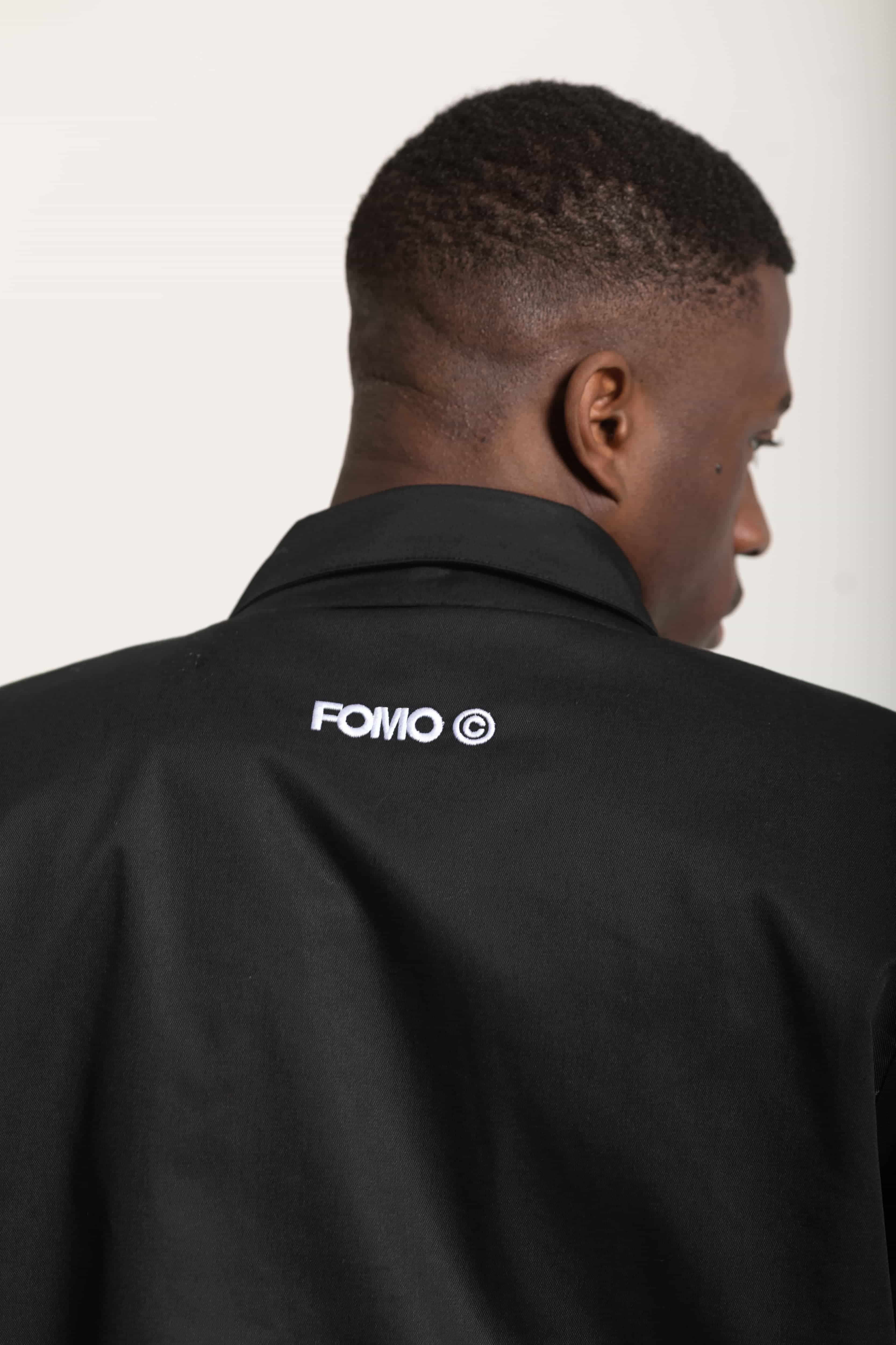 Work Jacket "FOMO" Black - Image 11