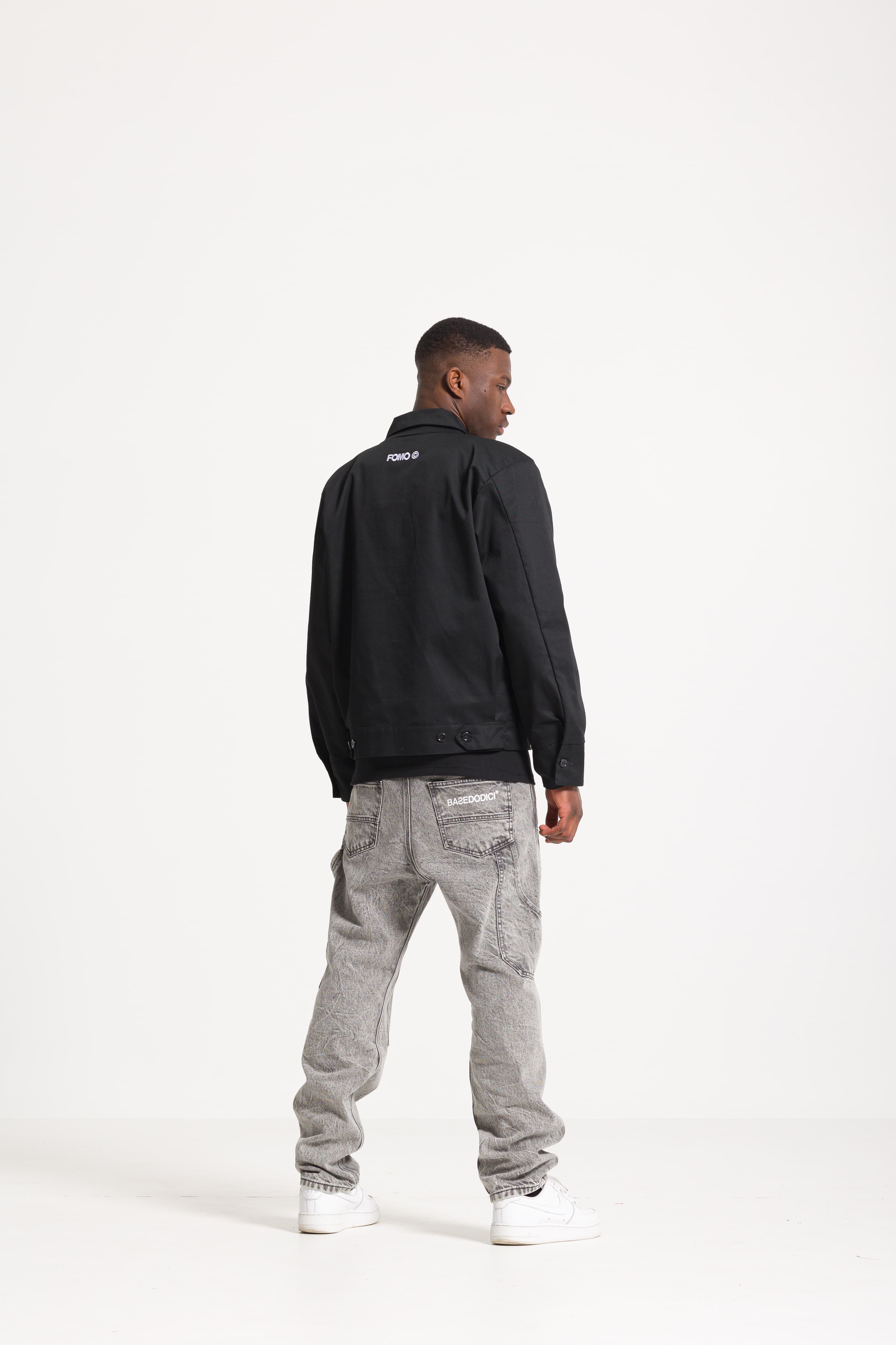 Work Jacket "FOMO" Black - Image 4