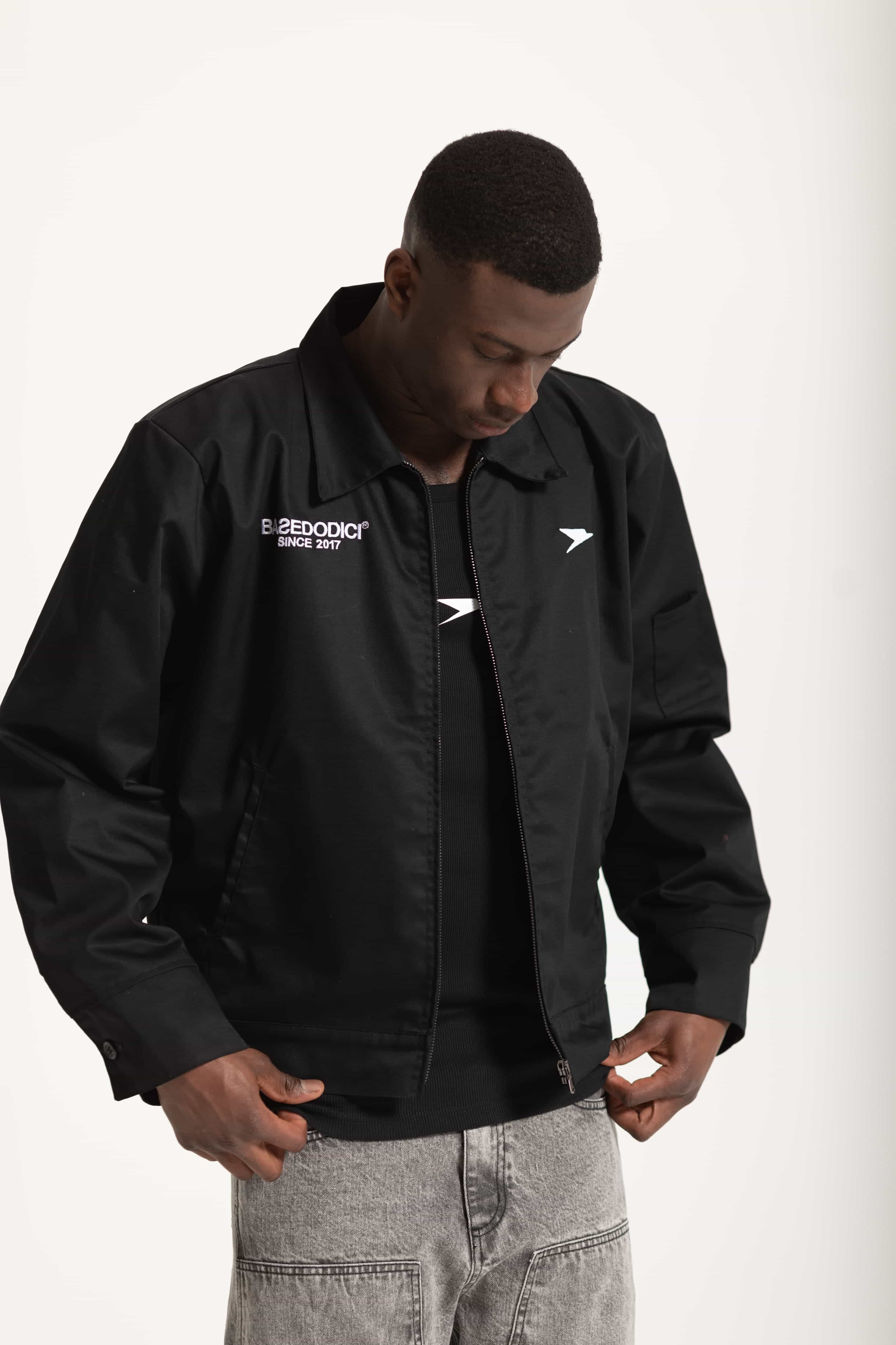 Work Jacket "FOMO" Black - Image 6