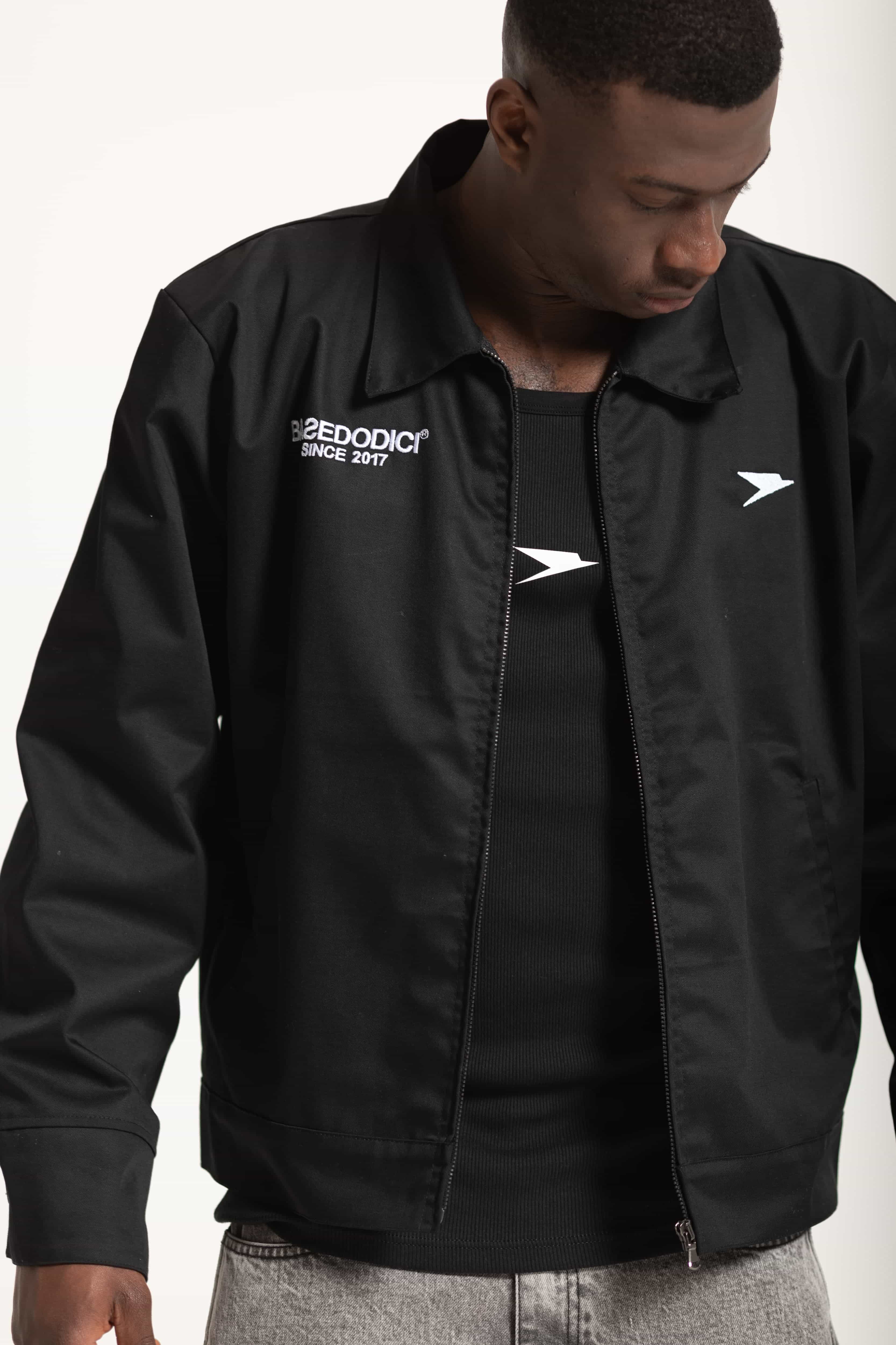 Work Jacket "FOMO" Black - Image 7