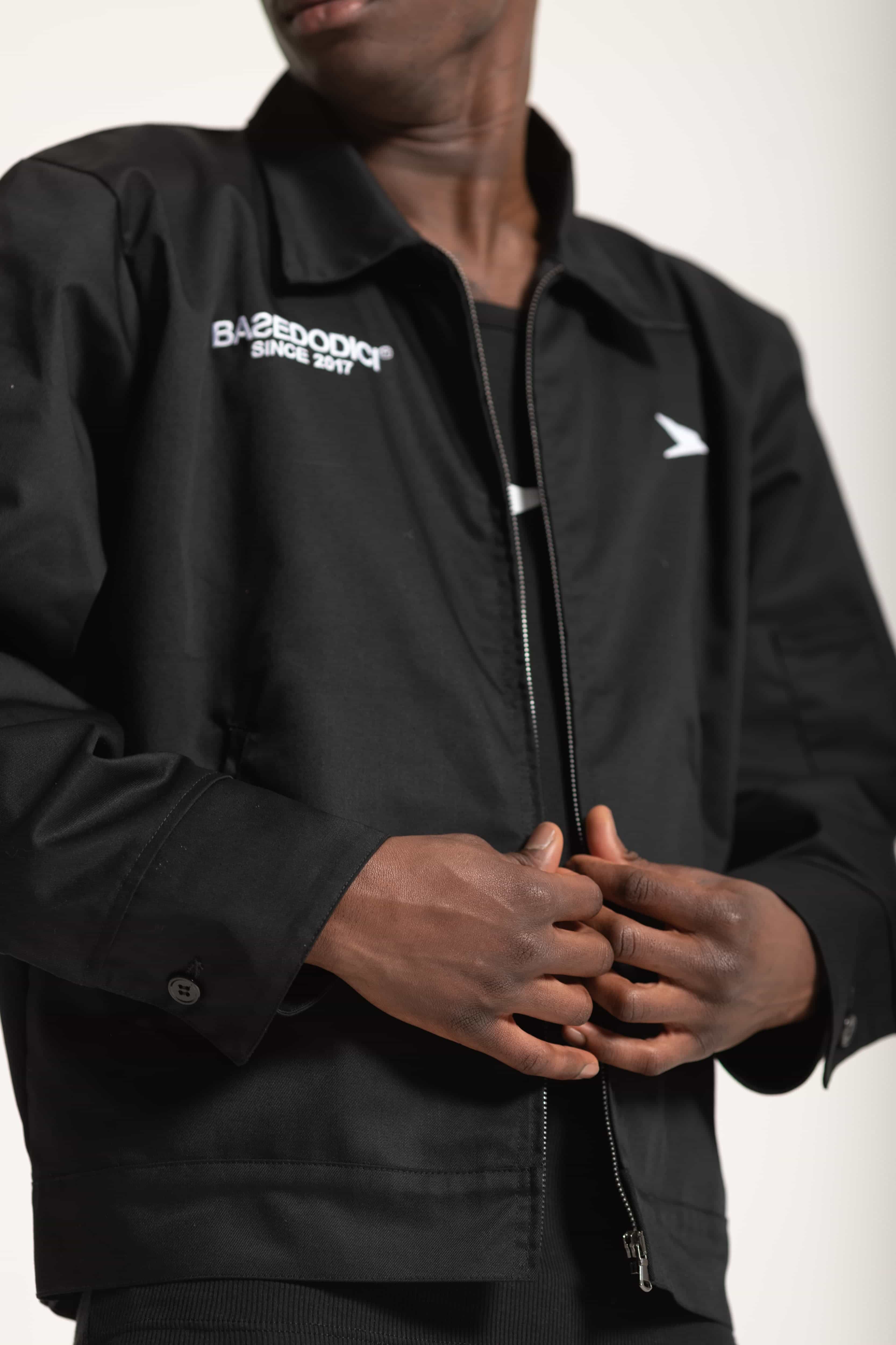Work Jacket "FOMO" Black - Image 8