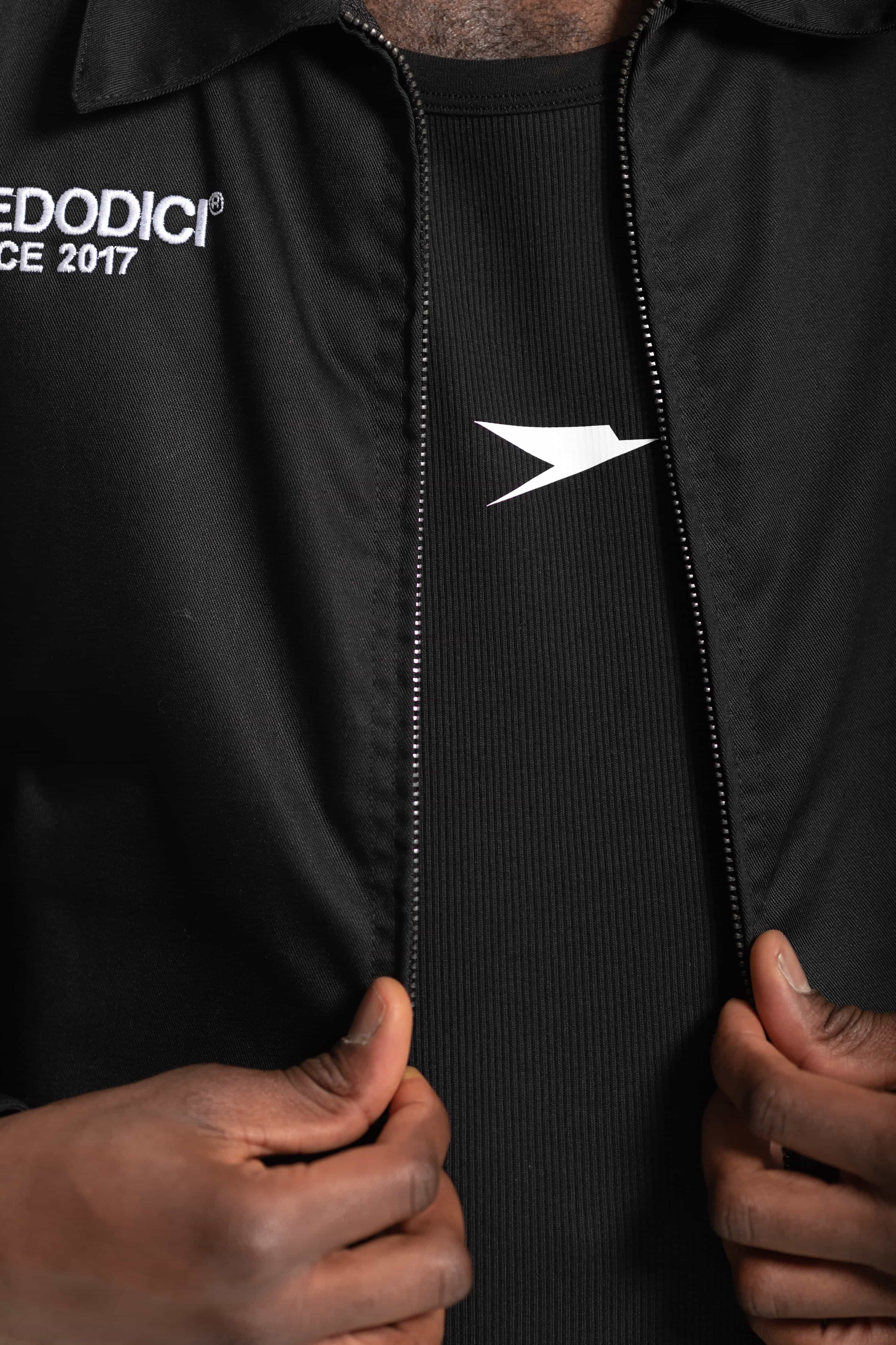 Work Jacket "FOMO" Black - Image 9