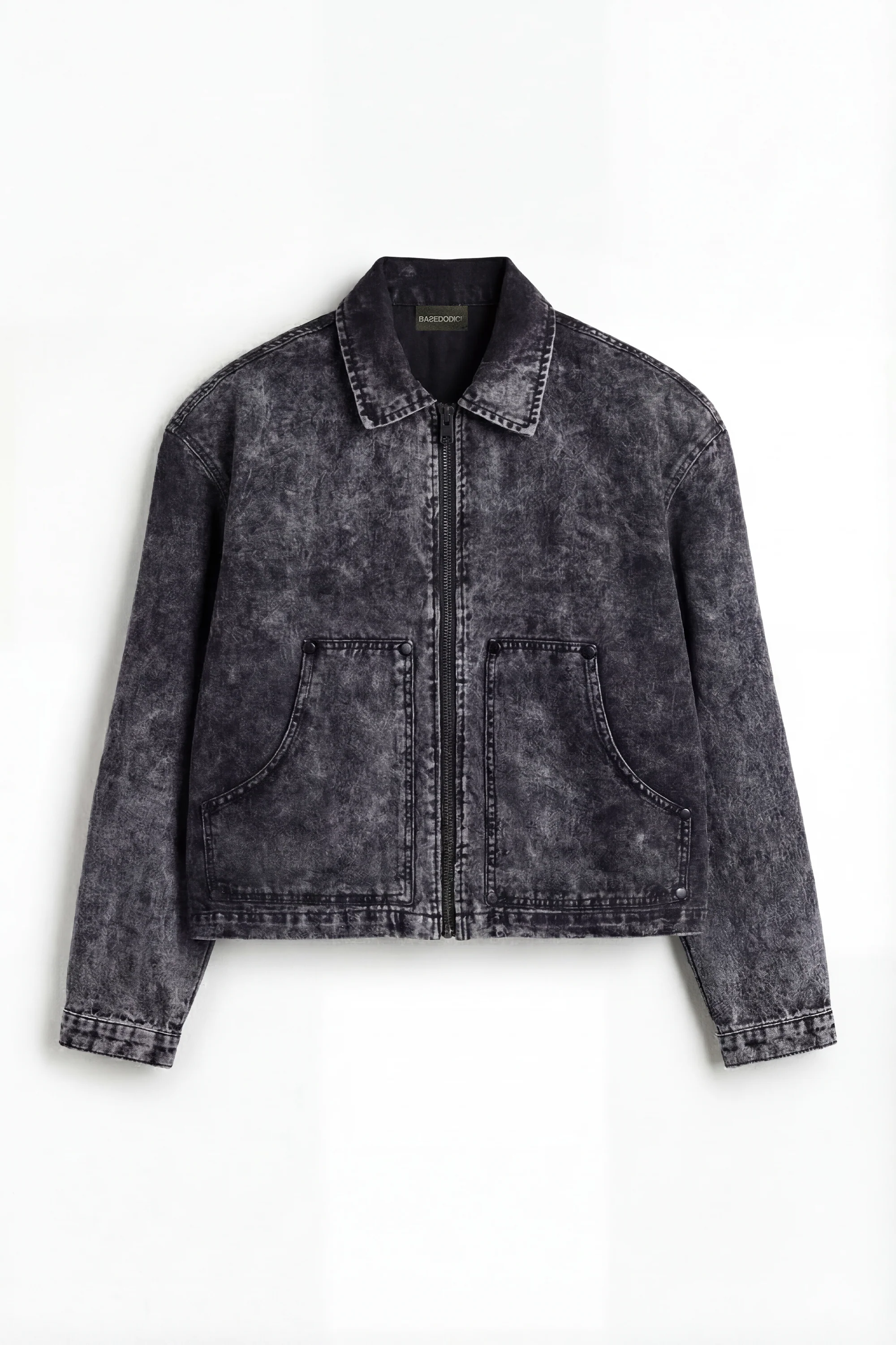Work Jacket "FOR DREAMERS" Stone Washed
