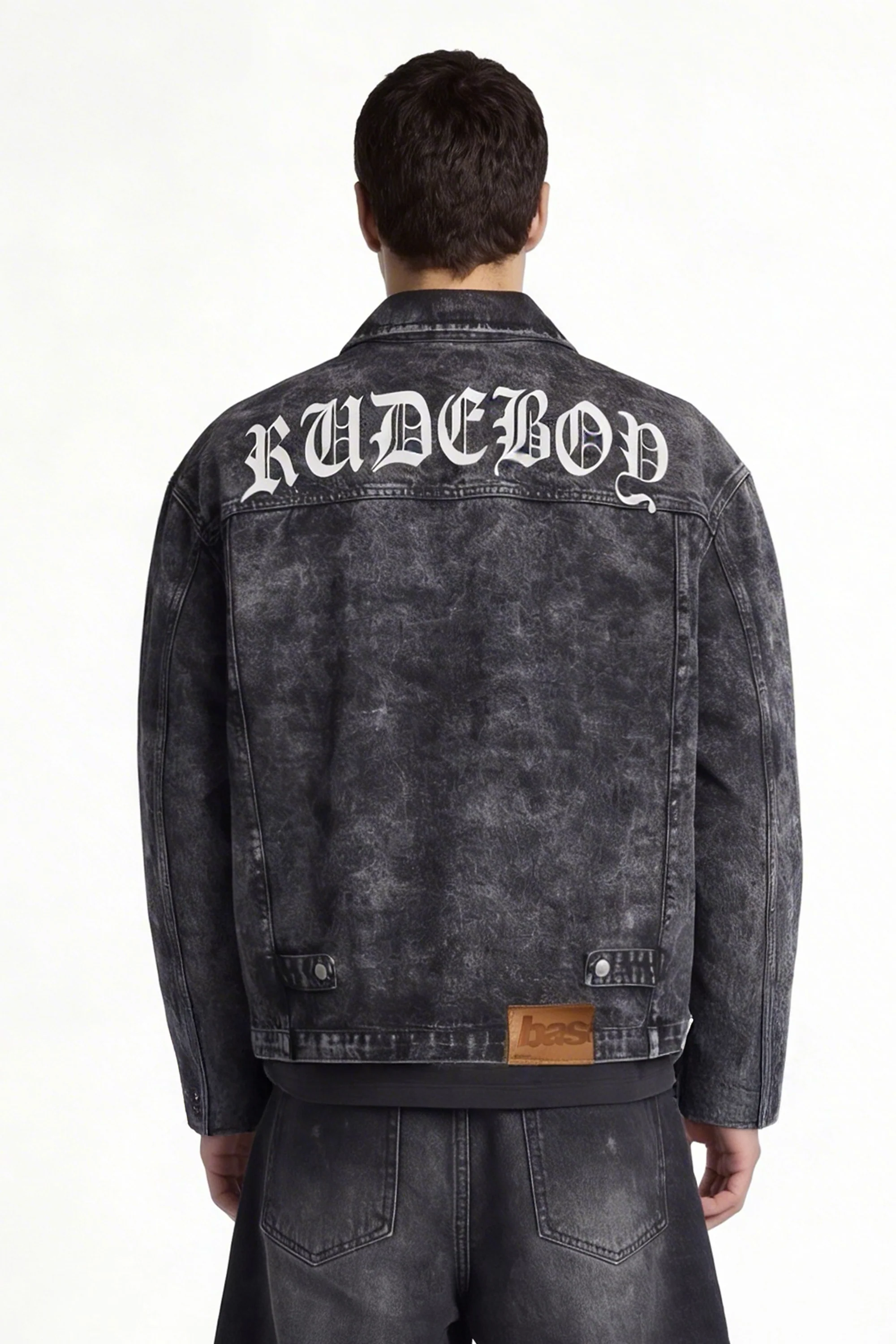 Work Jacket "FOR DREAMERS" Stone Washed - Image 3