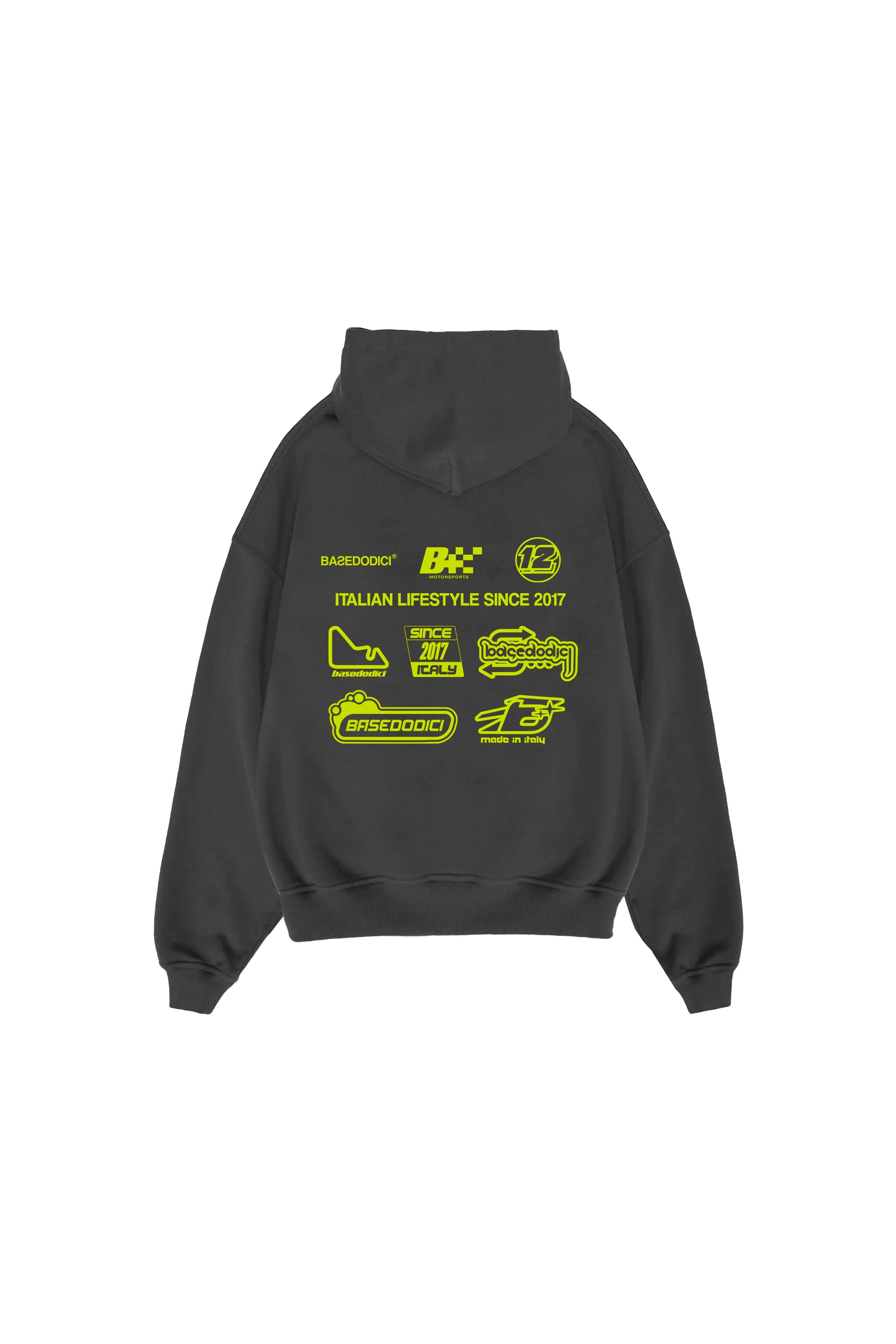 Full Zip “RESORT” Racing Black - Image 4